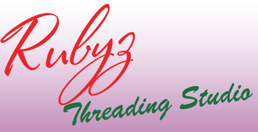 Logo for Rubyz Threading Studio