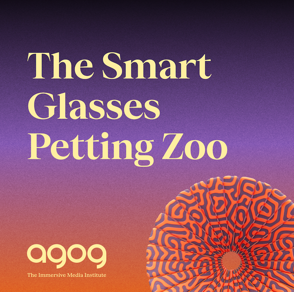 Logo for Agog: The Immersive Media Institute
