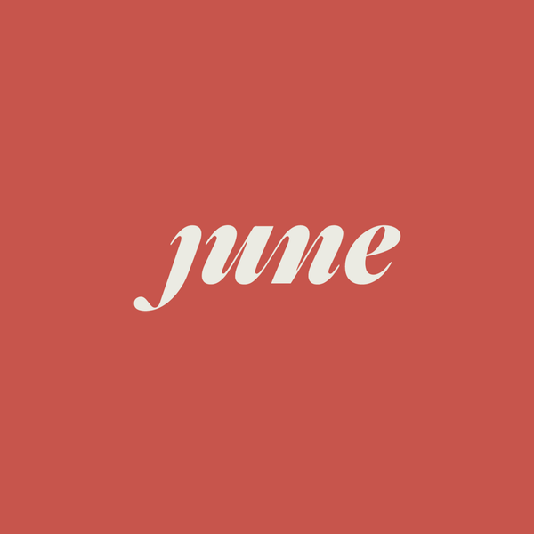 Logo for June Rings | Austin Popup