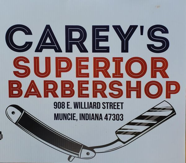 Logo for Careys Superior Barbershop