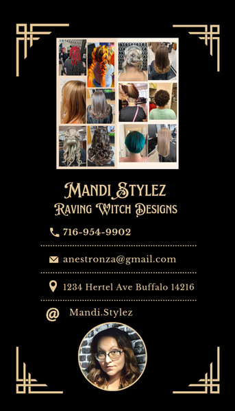 Logo for Raving Witch Designs