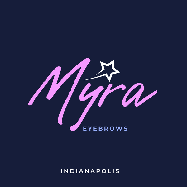 Logo for Myra Eyebrows Indianapolis
