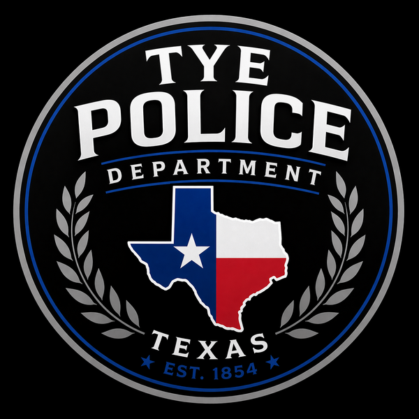 Logo for Tye Police Department