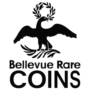 Logo for Bellevue Rare Coins Tacoma