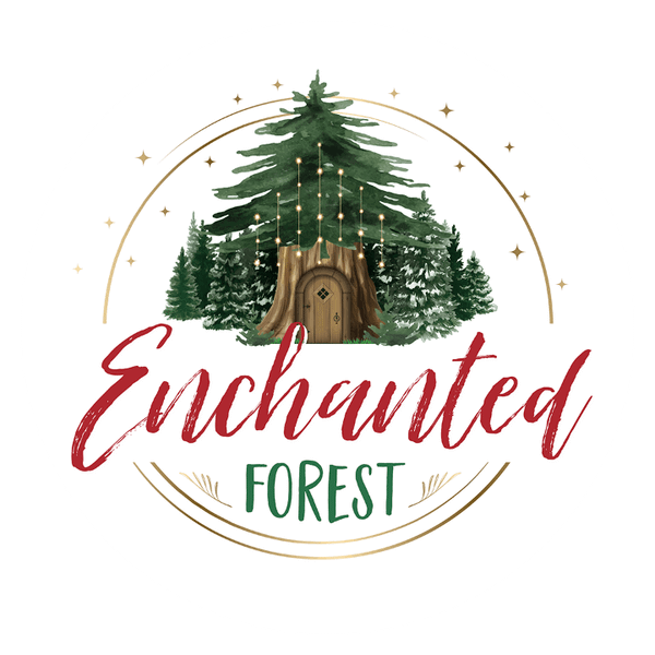 Logo for The Enchanted Forest-Santa Photos