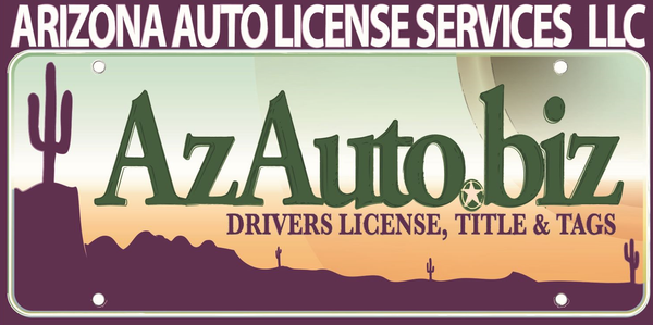Logo for Arizona Auto License Services