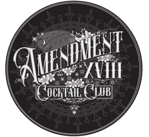 Logo for Amendment XVIII Cocktail Club