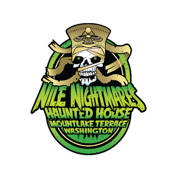 Logo for Nile Nightmares Haunted House